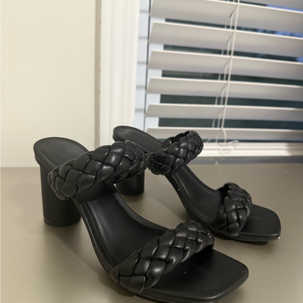 Target a new day Black Heeled Sandals